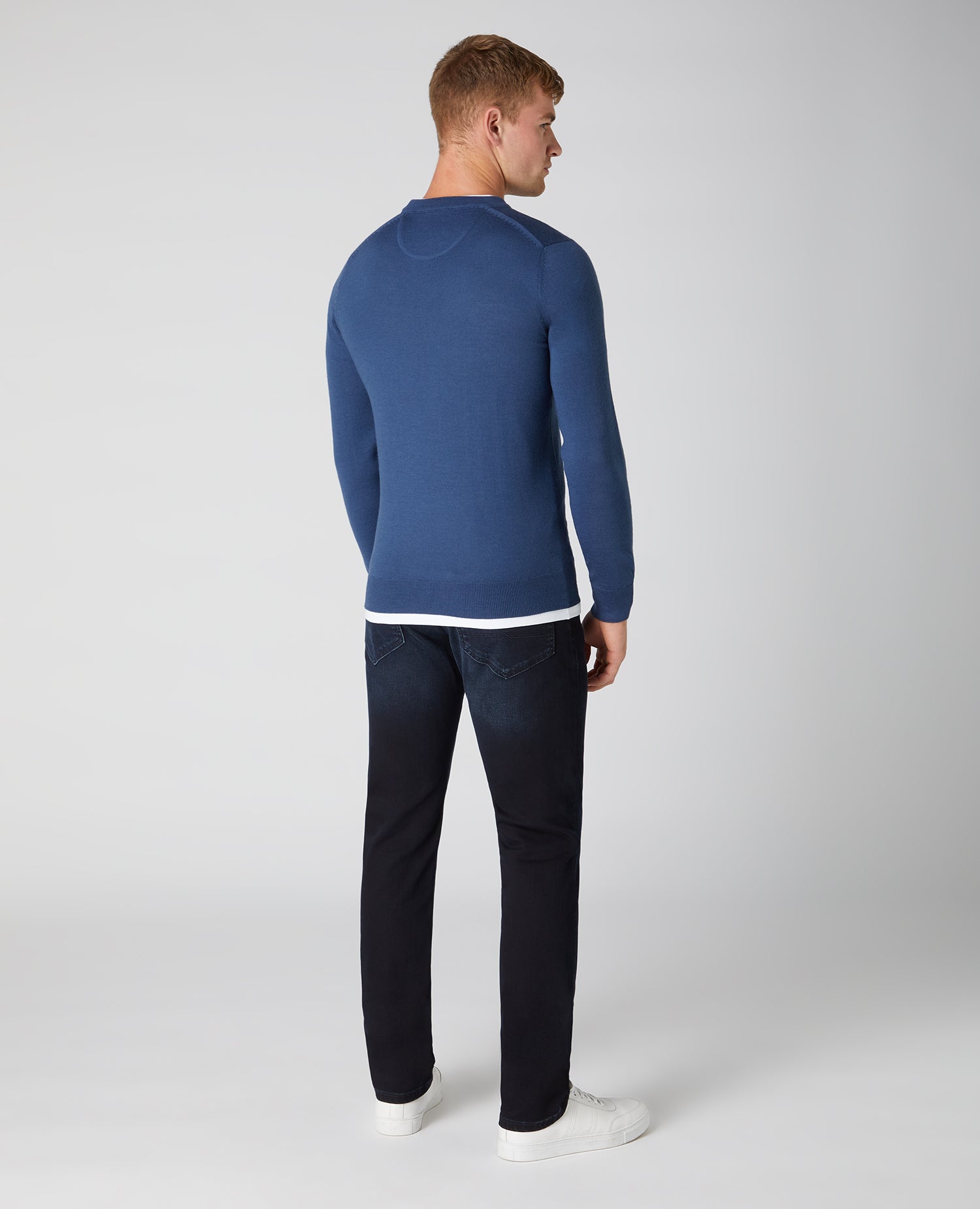 Remus Uomo Crew Neck Jumper - Matt O'Brien Fashions