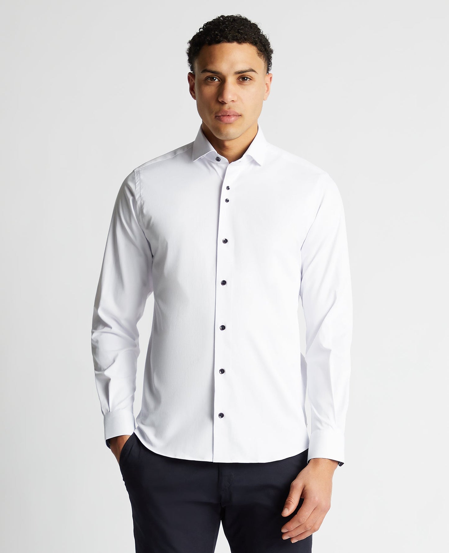 Remus Uomo Frank Tapered Shirt 13140 - Matt O'Brien Fashions