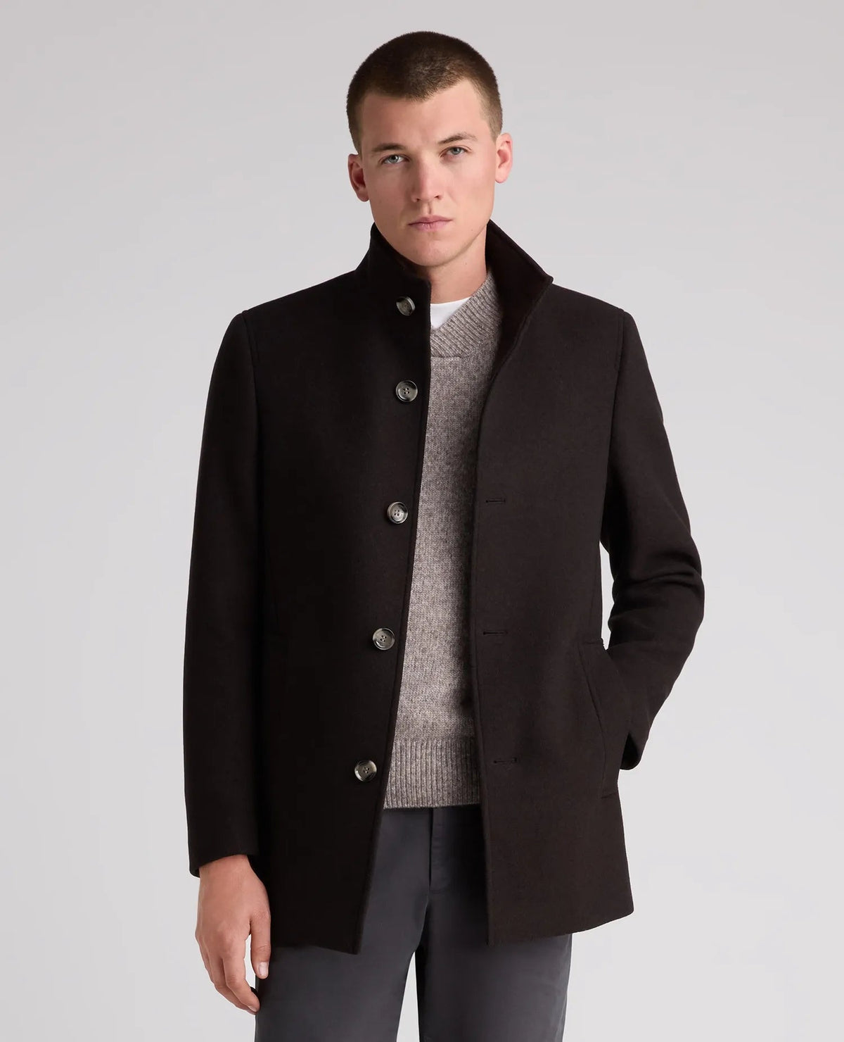 Remus Uomo Jonah Overcoat - Matt O'Brien Fashions