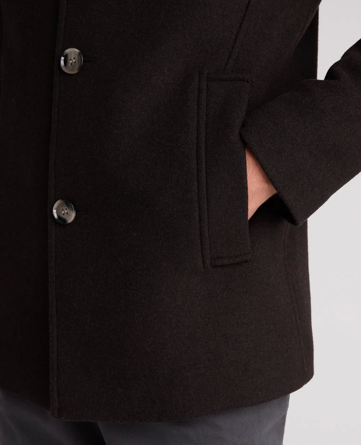 Remus Uomo Jonah Overcoat - Matt O'Brien Fashions