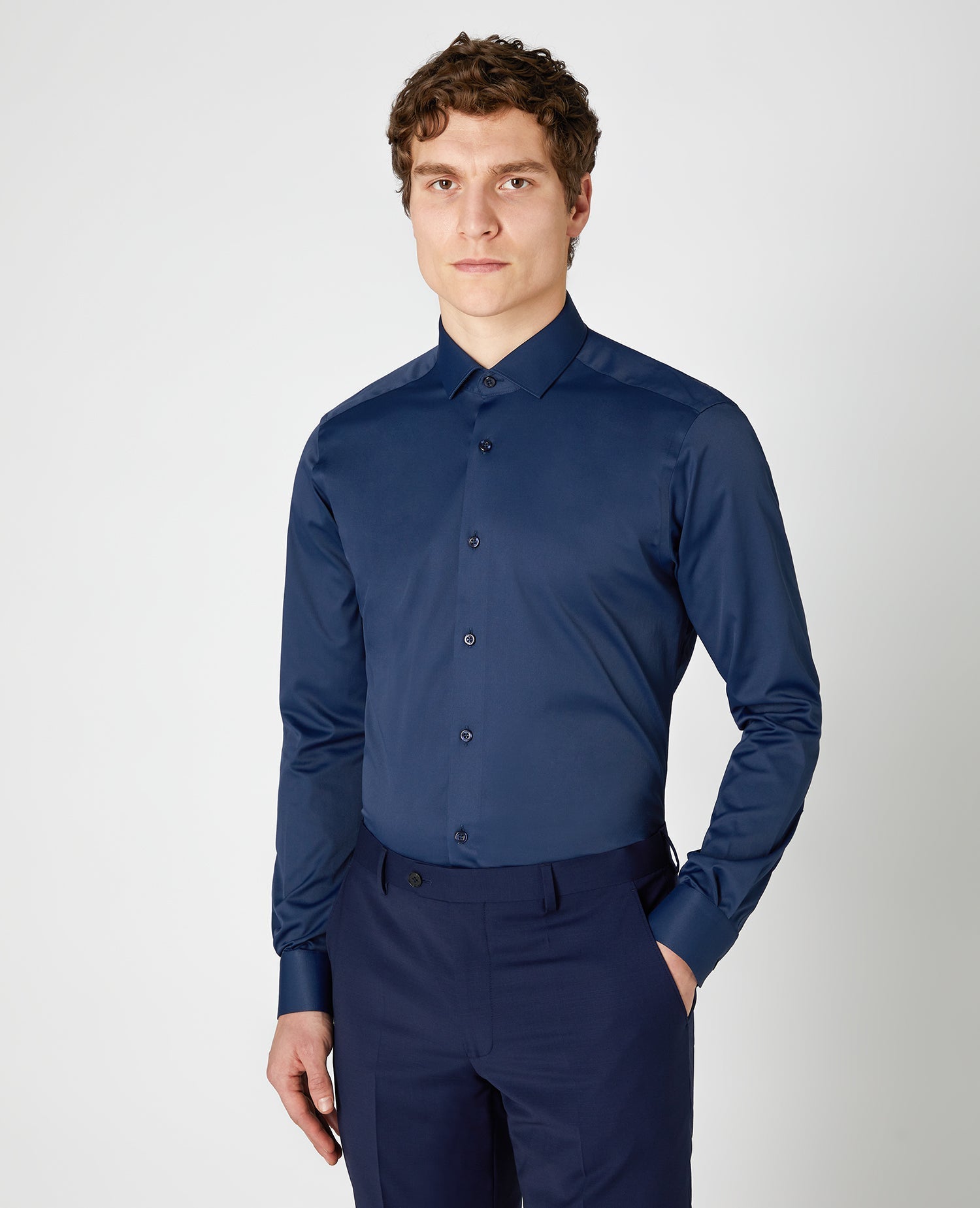 Remus Uomo Kirk Slim Fit Formal Shirt - Matt O'Brien Fashions