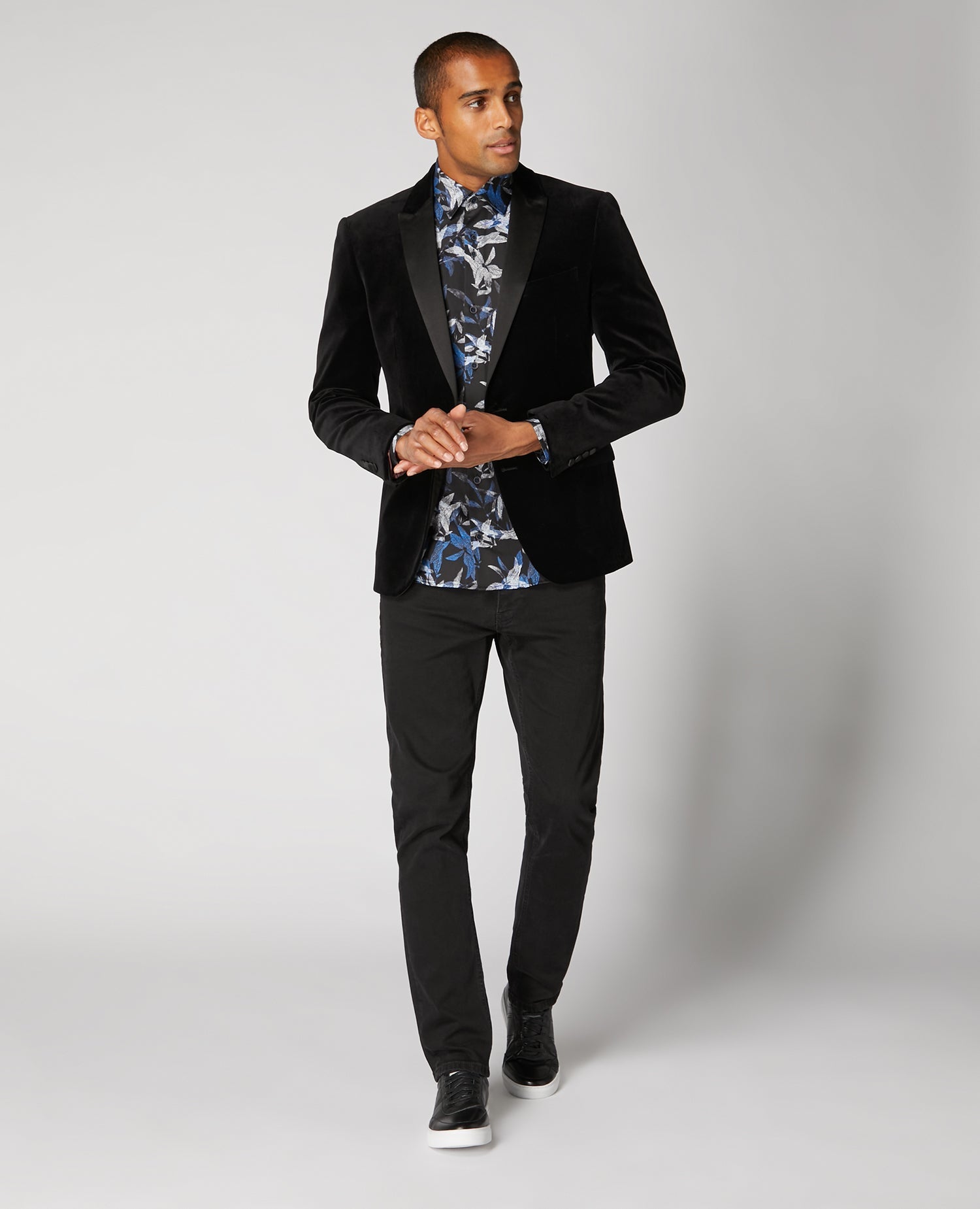 Remus Uomo Monti Velvet Jacket - Matt O'Brien Fashions