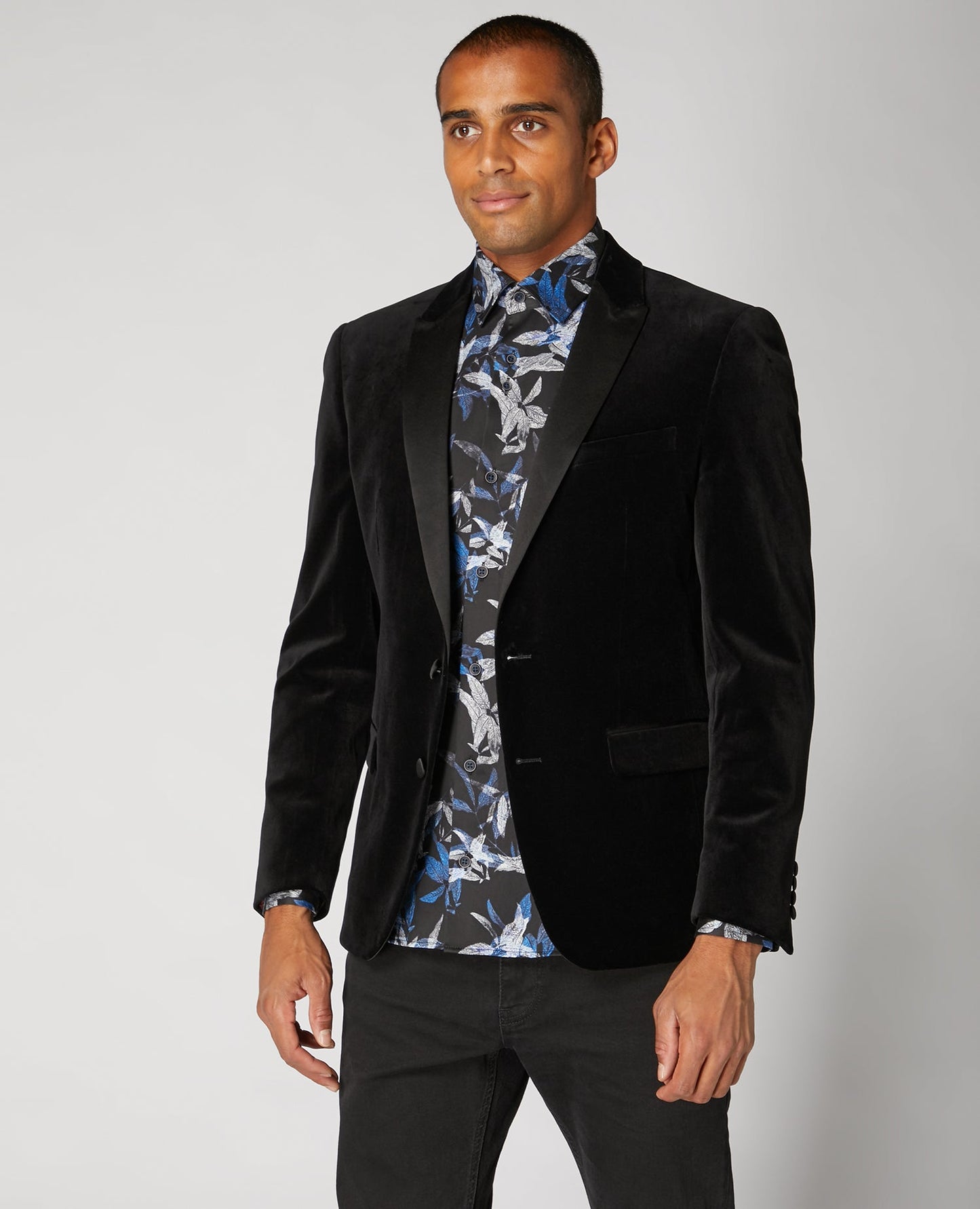 Remus Uomo Monti Velvet Jacket - Matt O'Brien Fashions