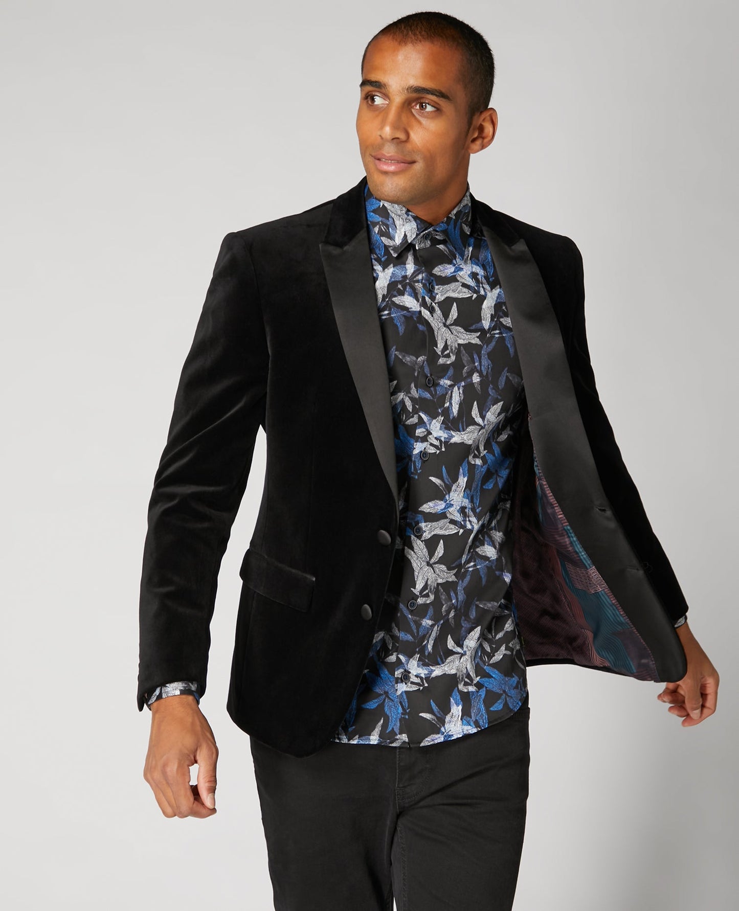 Remus Uomo Monti Velvet Jacket - Matt O'Brien Fashions