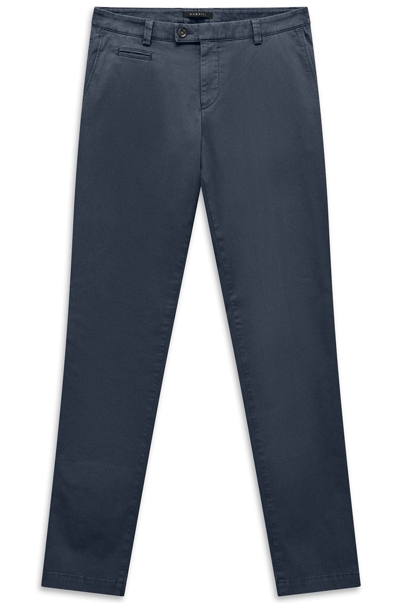 Blue pants on a white background