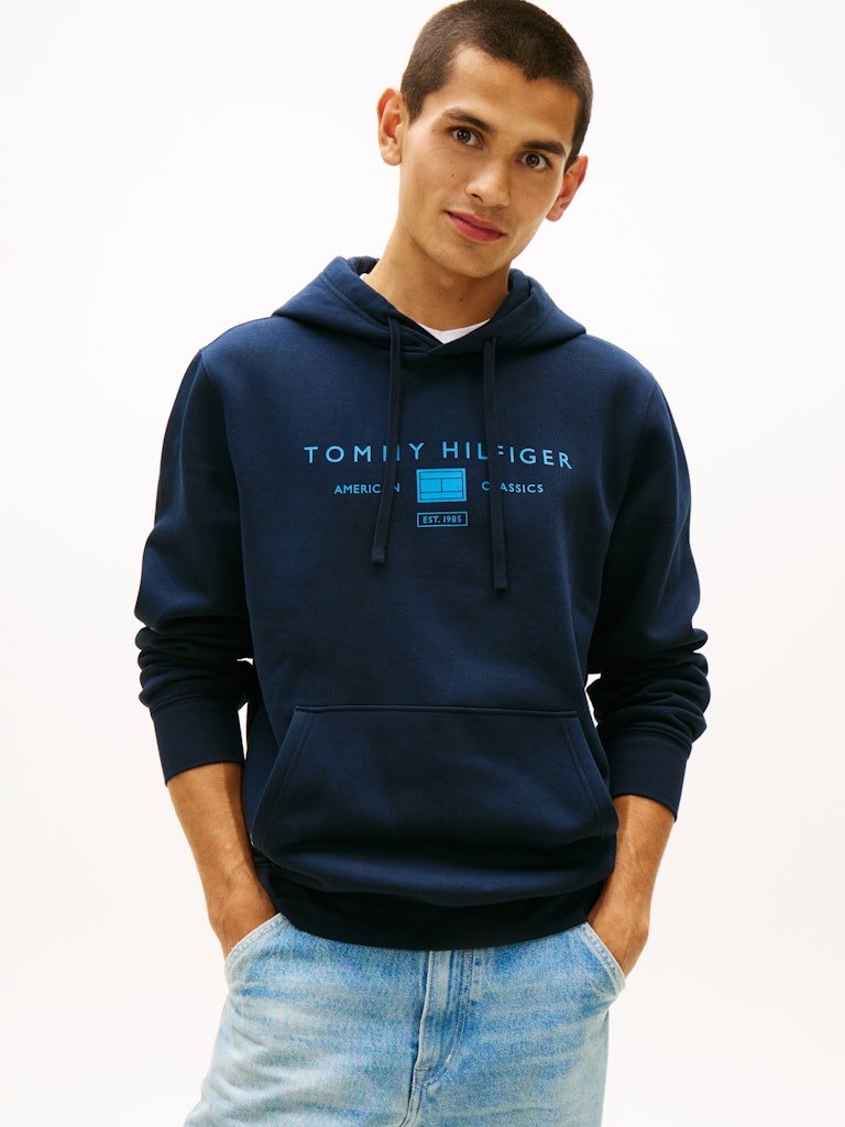 Tommy Hilfiger Brand Love Mono Hoody - Matt O'Brien Fashions