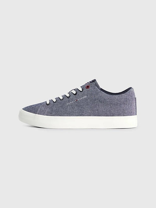 Tommy Hilfiger Chambray Linen Sneaker - Matt O'Brien Fashions