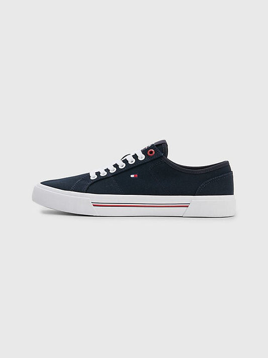 Tommy Hilfiger Core Canvas Trainers - Matt O'Brien Fashions