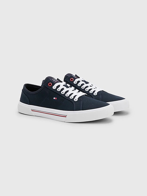 Tommy Hilfiger Core Canvas Trainers - Matt O'Brien Fashions