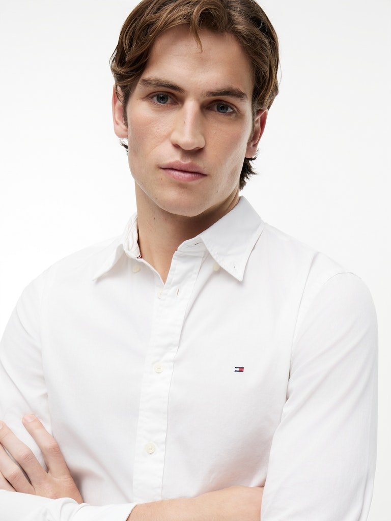 Tommy Hilfiger Core Flex Poplin Shirt - Matt O'Brien Fashions