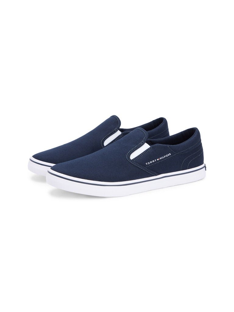 Tommy Hilfiger Core Slip On Canvas Shoe - Matt O'Brien Fashions