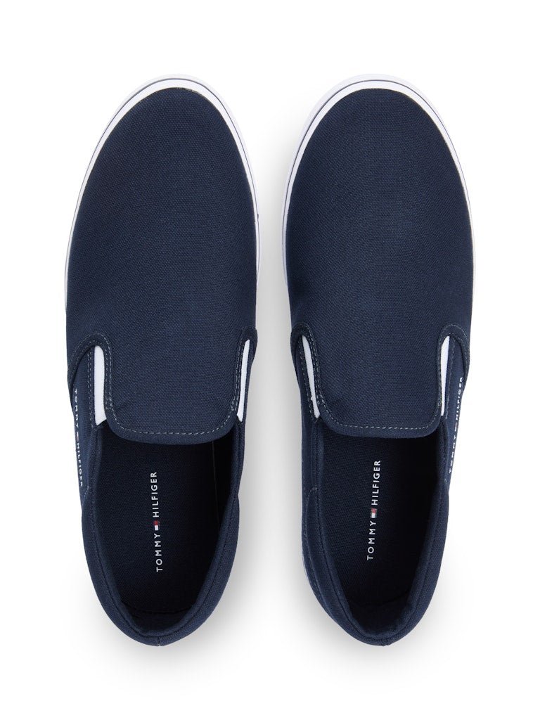Tommy Hilfiger Core Slip On Canvas Shoe - Matt O'Brien Fashions