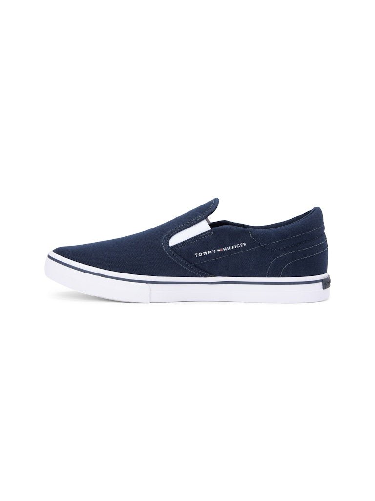 Tommy Hilfiger Core Slip On Canvas Shoe - Matt O'Brien Fashions