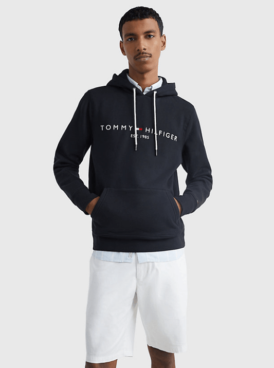 Tommy Hilfiger Core Tommy Logo Hoodie - Matt O'Brien Fashions