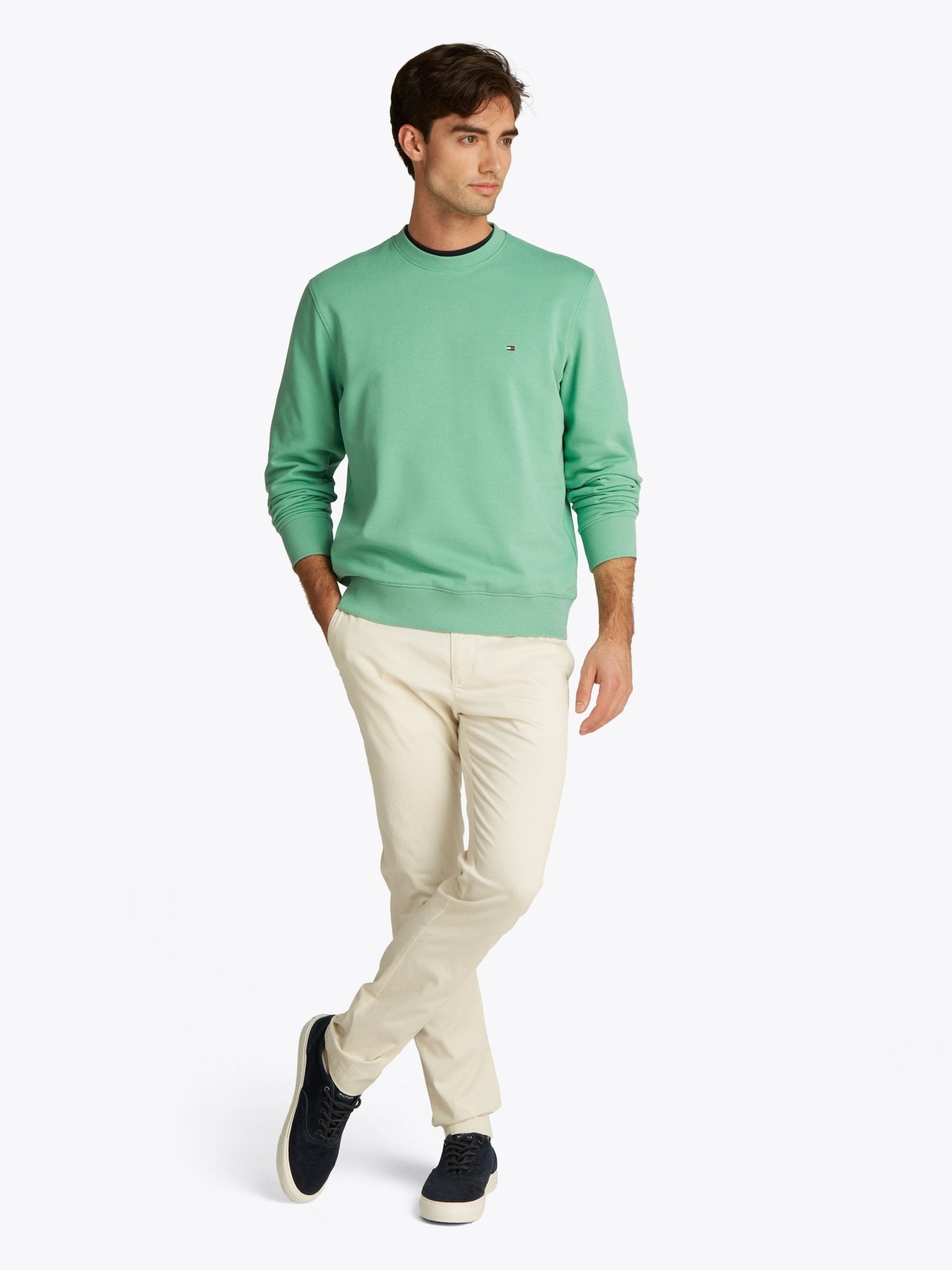 Tommy Hilfiger Crew Neck Sweatshirt - Matt O'Brien Fashions