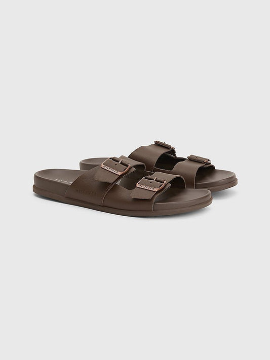 Tommy Hilfiger Elevated Leather Sandal - Matt O'Brien Fashions