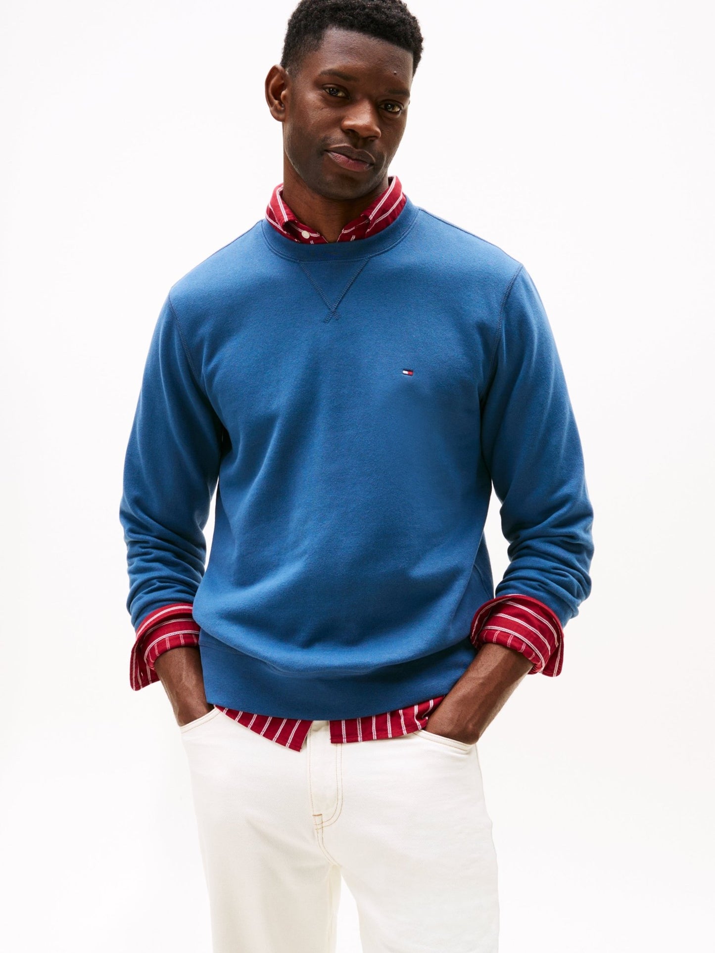 Tommy Hilfiger Essential Fleece Crew Sweatshirt - Matt O'Brien Fashions