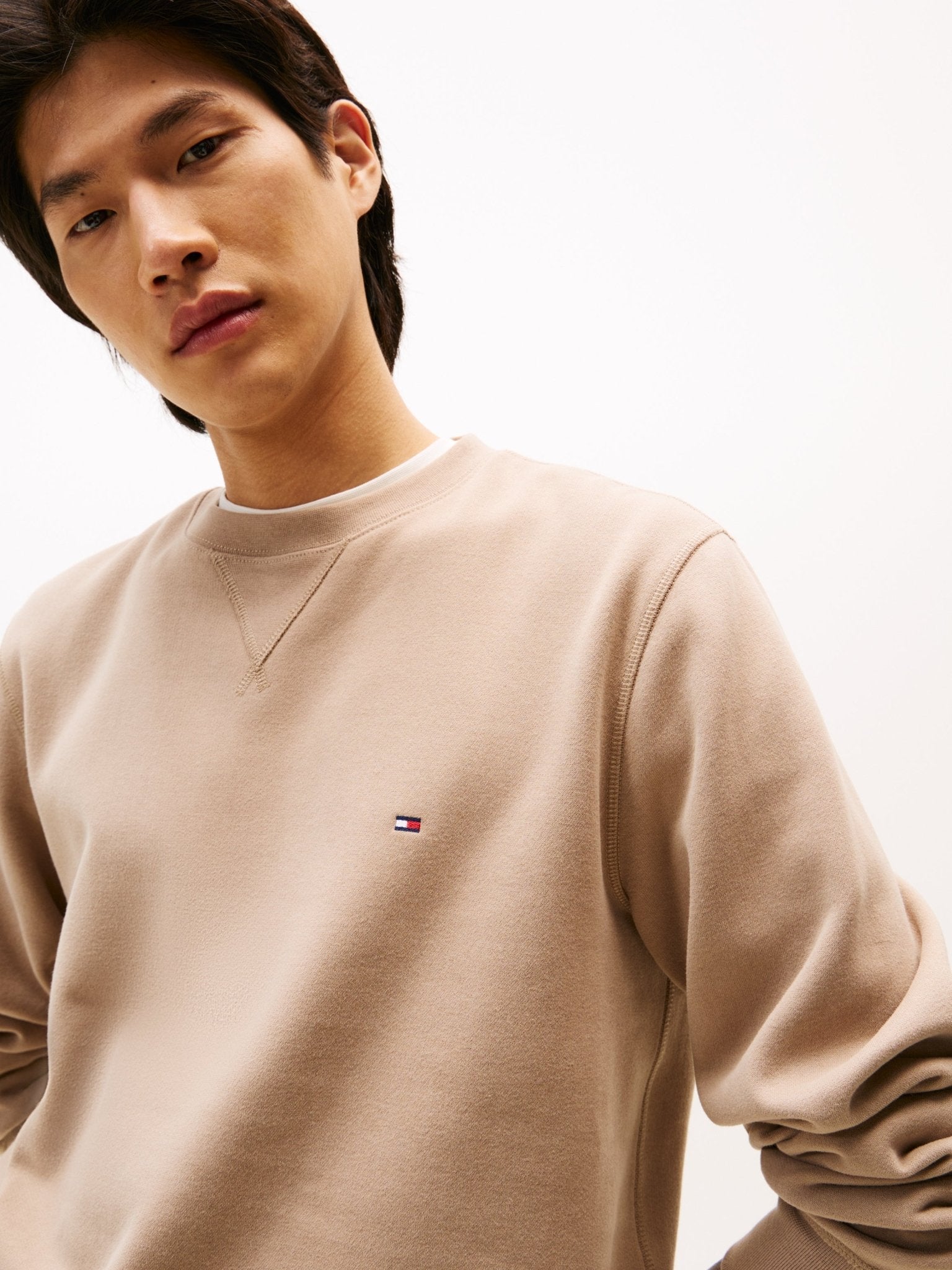 Tommy Hilfiger Essential Fleece Crew Sweatshirt - Matt O'Brien Fashions
