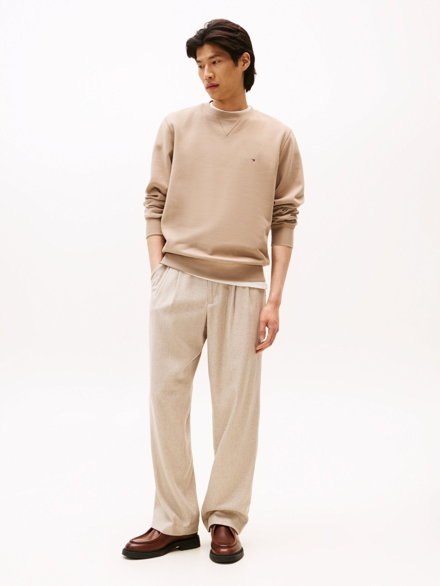 Tommy Hilfiger Essential Fleece Crew Sweatshirt - Matt O'Brien Fashions