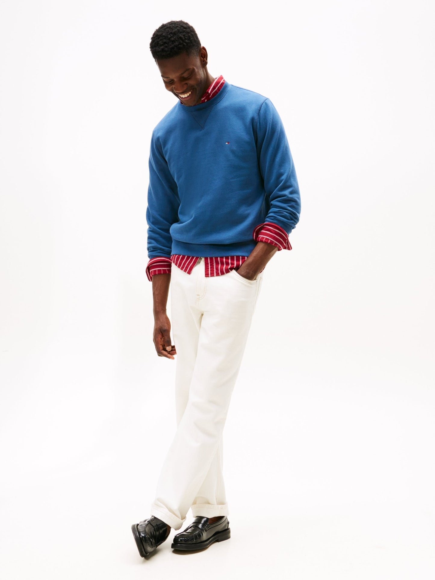Tommy Hilfiger Essential Fleece Crew Sweatshirt - Matt O'Brien Fashions