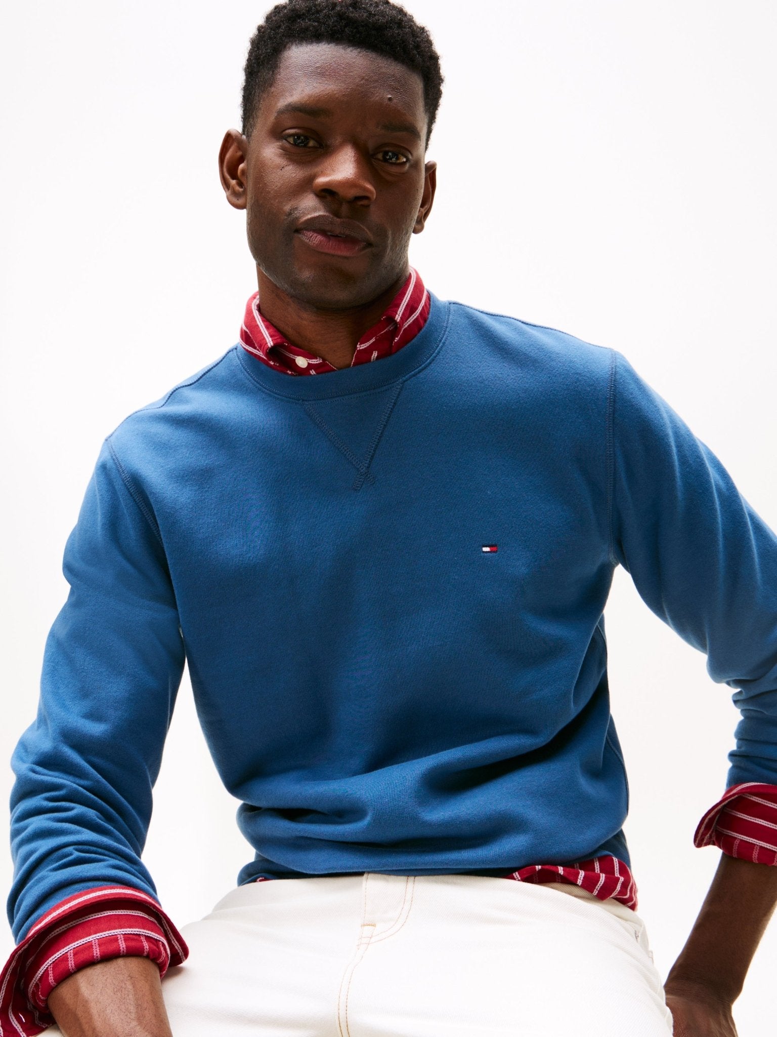 Tommy Hilfiger Essential Fleece Crew Sweatshirt - Matt O'Brien Fashions