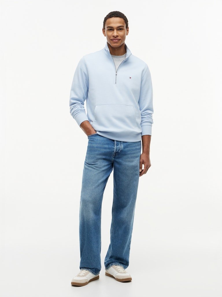 Tommy Hilfiger Essential Terry New 1/4 Zip Sweatshirt - Matt O'Brien Fashions