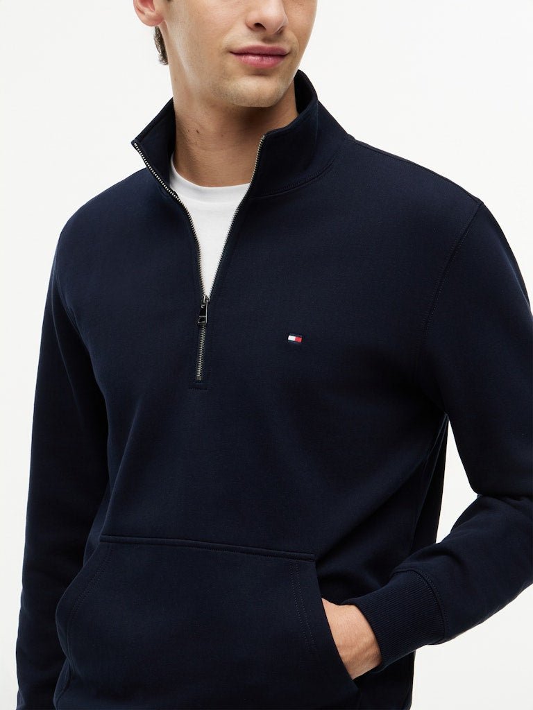 Tommy Hilfiger Essential Terry New 1/4 Zip Sweatshirt - Matt O'Brien Fashions