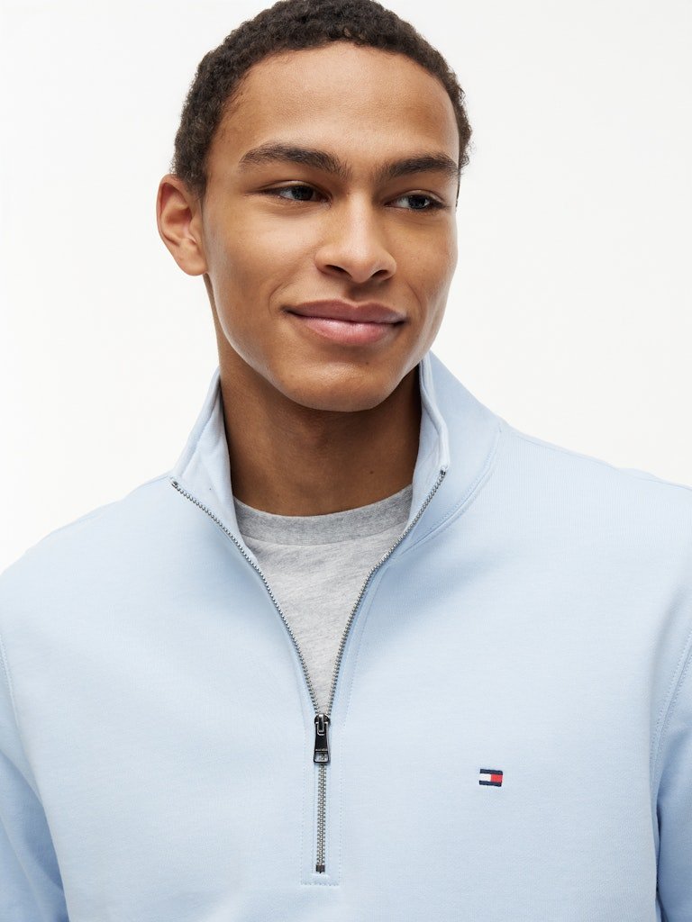 Tommy Hilfiger Essential Terry New 1/4 Zip Sweatshirt - Matt O'Brien Fashions