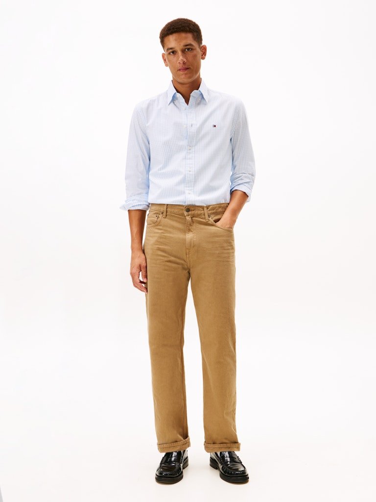 Tommy Hilfiger Flex Poplin Gingham Casual Shirt - Matt O'Brien Fashions