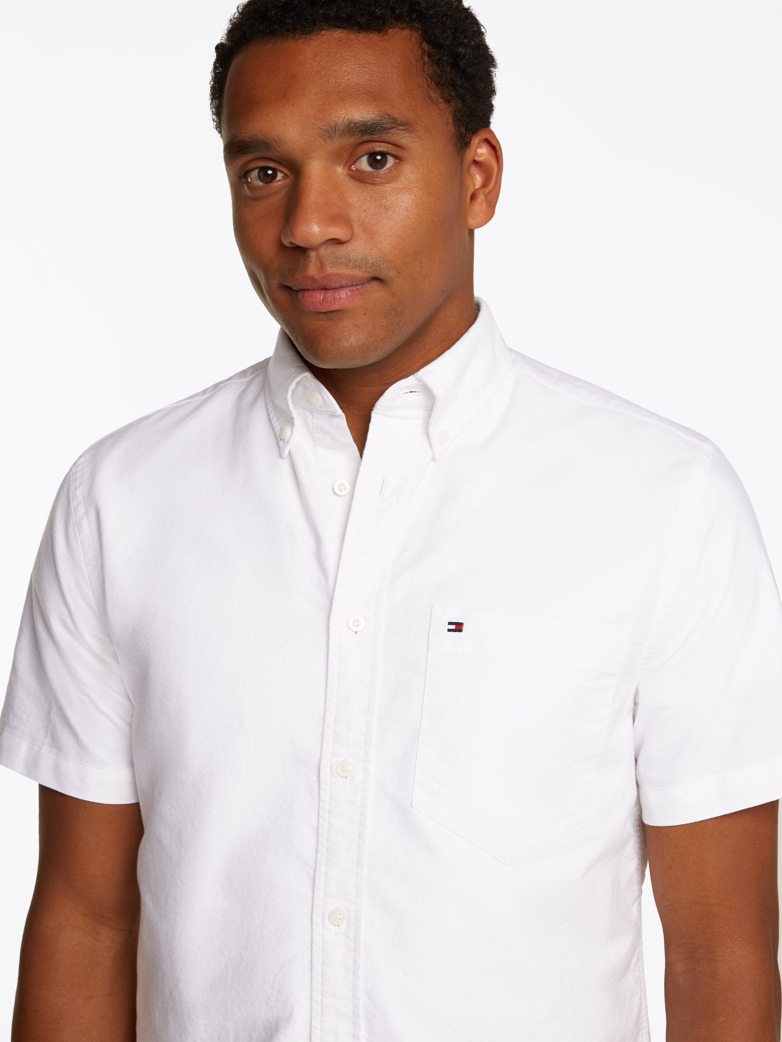 Tommy Hilfiger Heritage Oxford Short Sleeve Shirt - Matt O'Brien Fashions