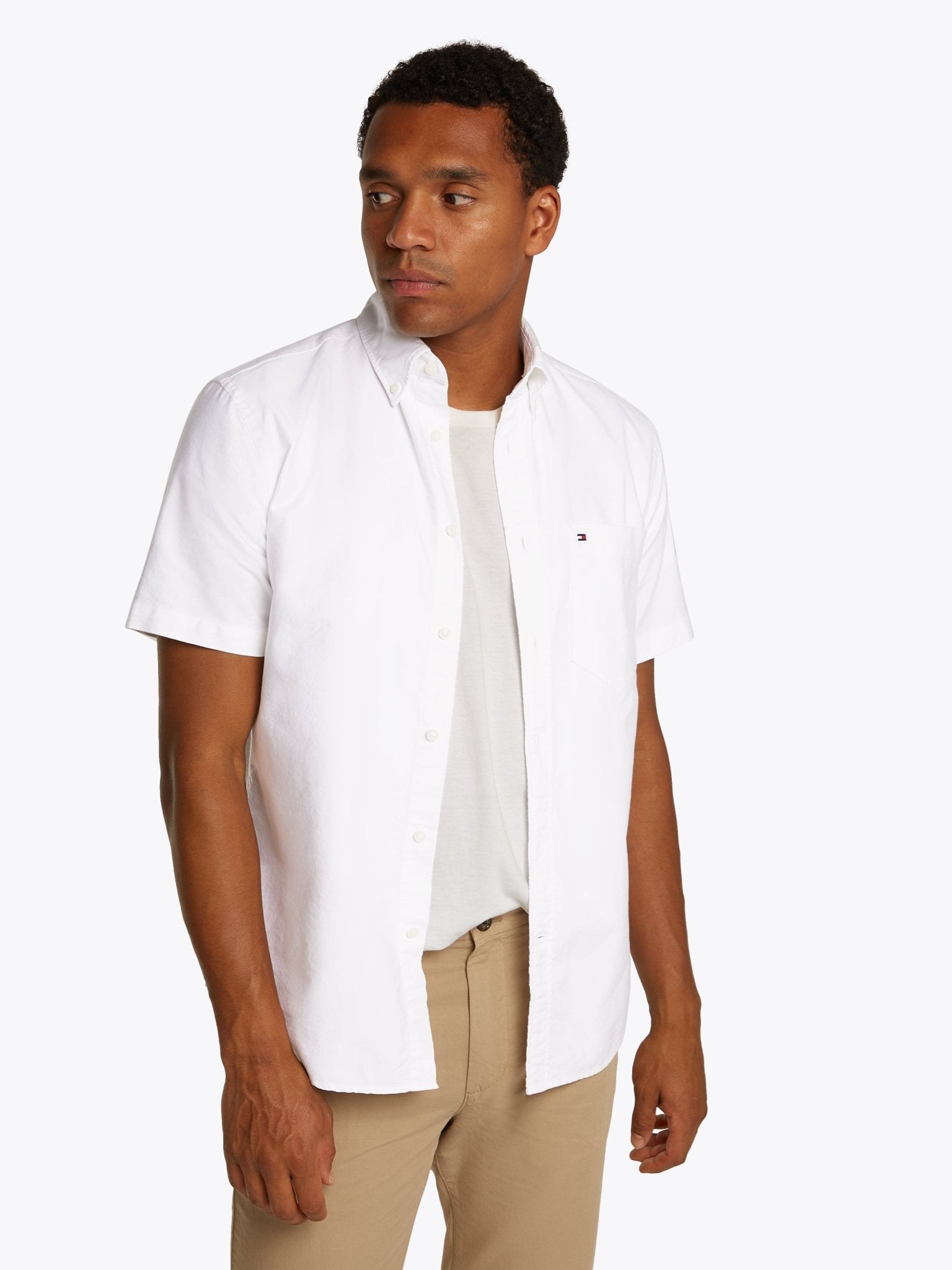 Tommy Hilfiger Heritage Oxford Short Sleeve Shirt - Matt O'Brien Fashions