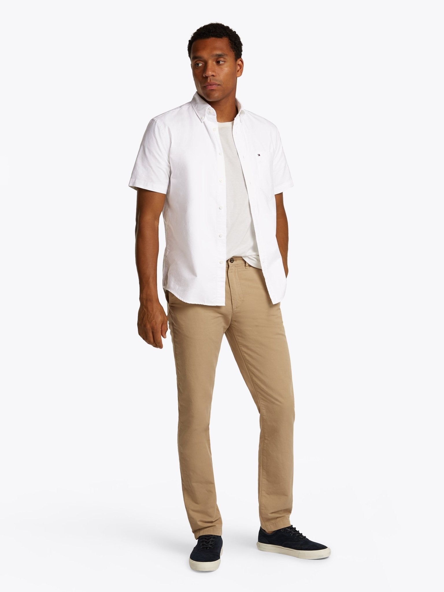Tommy Hilfiger Heritage Oxford Short Sleeve Shirt - Matt O'Brien Fashions