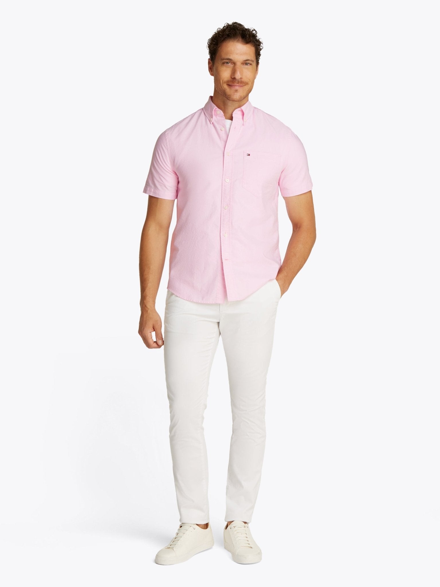 Tommy Hilfiger Heritage Oxford Short Sleeve Shirt - Matt O'Brien Fashions