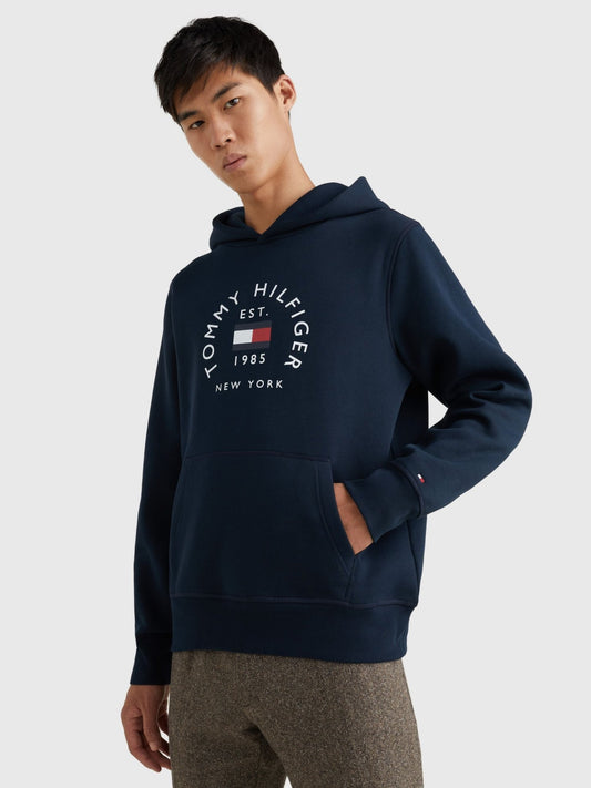 Tommy Hilfiger Hilfiger Flag Arch Hoody - Matt O'Brien Fashions