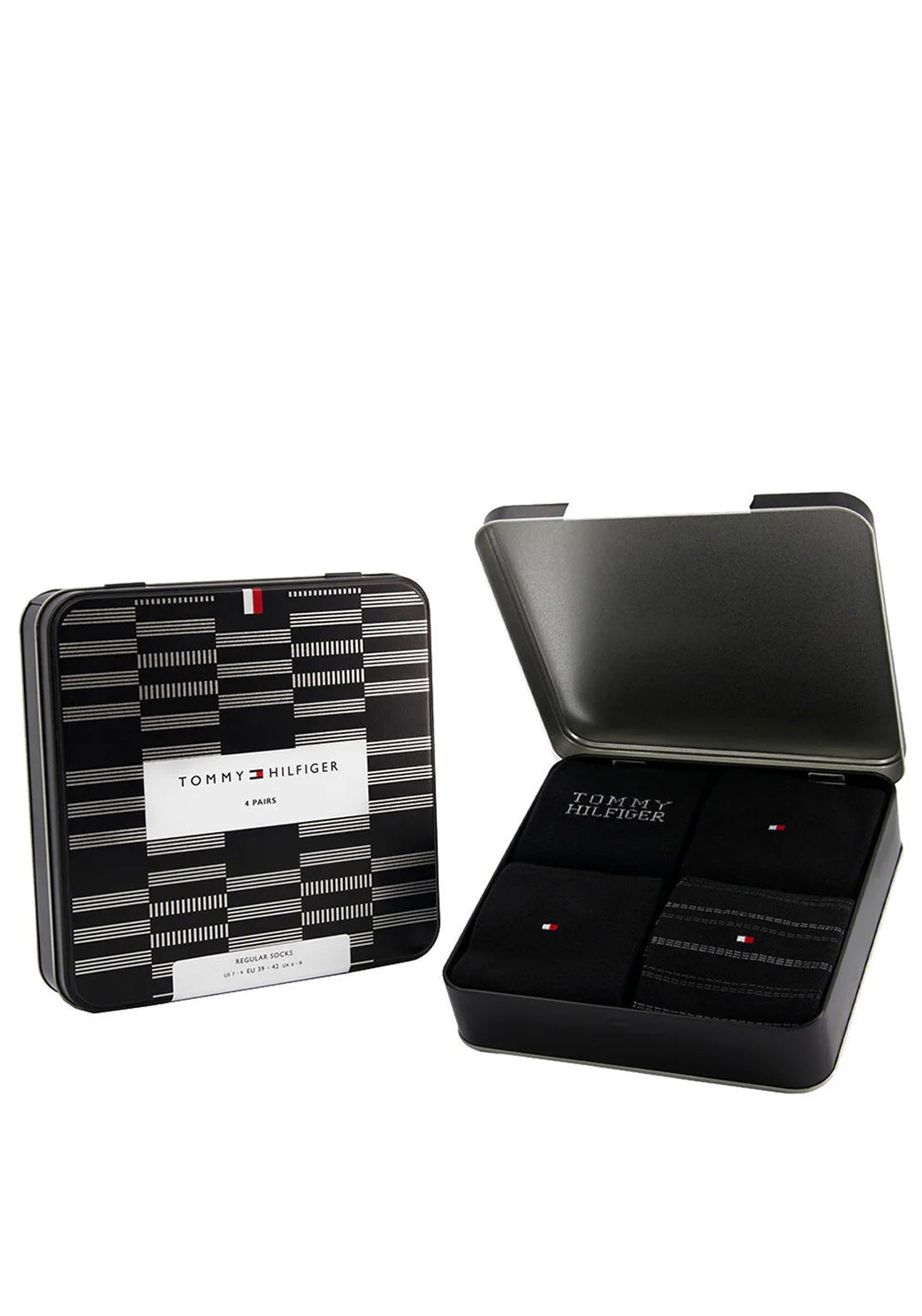 Tommy Hilfiger Men's 4 Pack Sock Giftbox - Matt O'Brien Fashions
