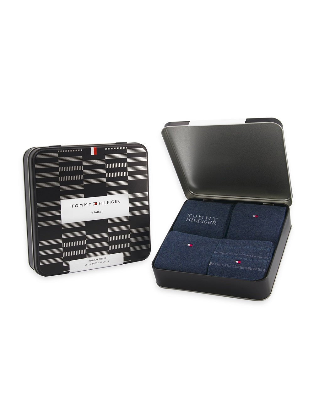Tommy Hilfiger Men's 4 Pack Sock Giftbox - Matt O'Brien Fashions