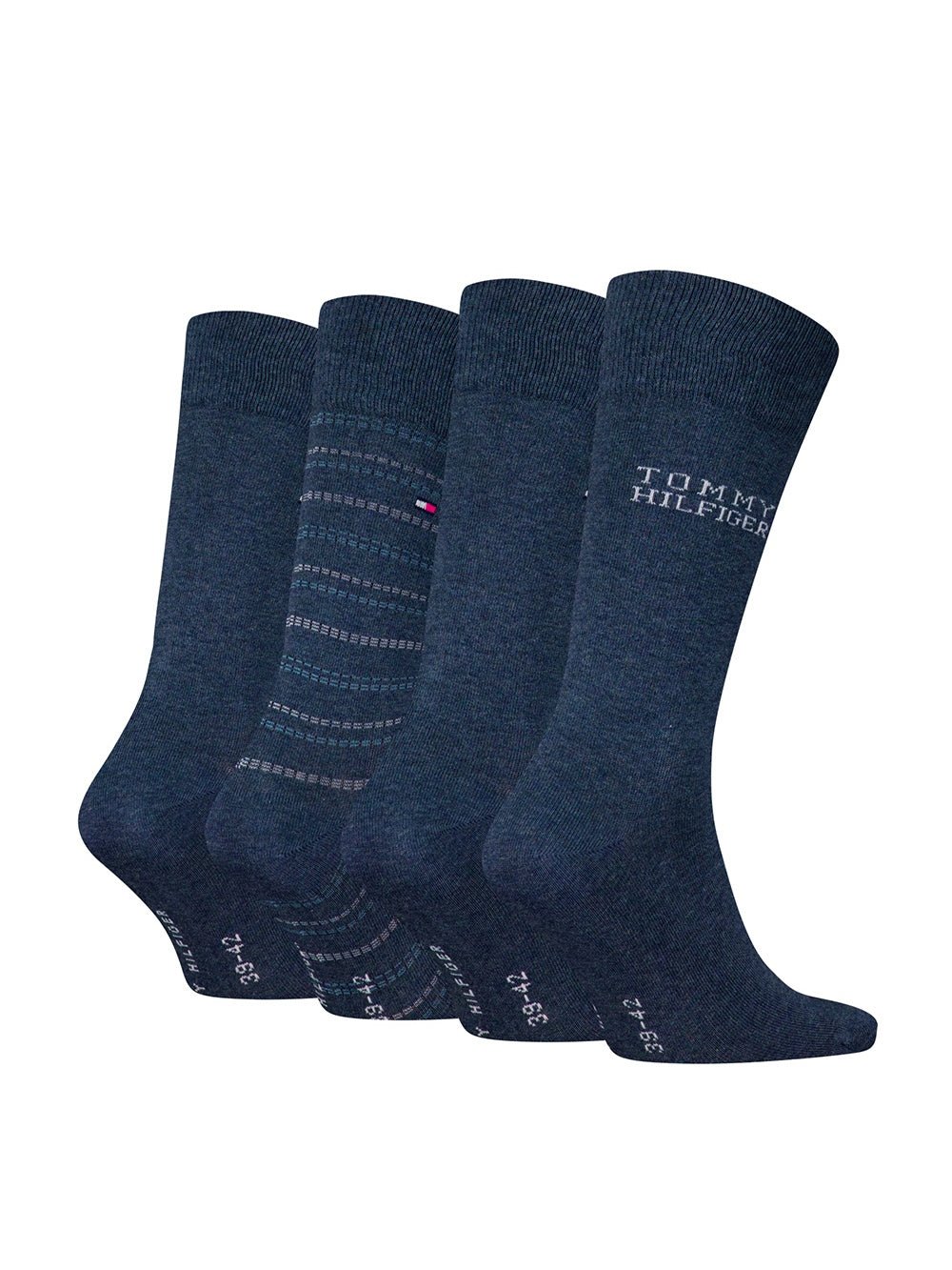 Tommy Hilfiger Men's 4 Pack Sock Giftbox - Matt O'Brien Fashions