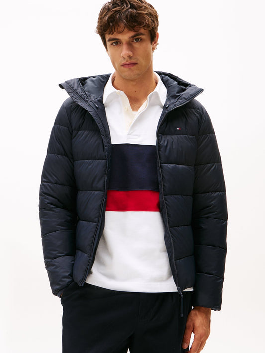 Tommy Hilfiger Mid Weight Hooded Jacket - Matt O'Brien Fashions