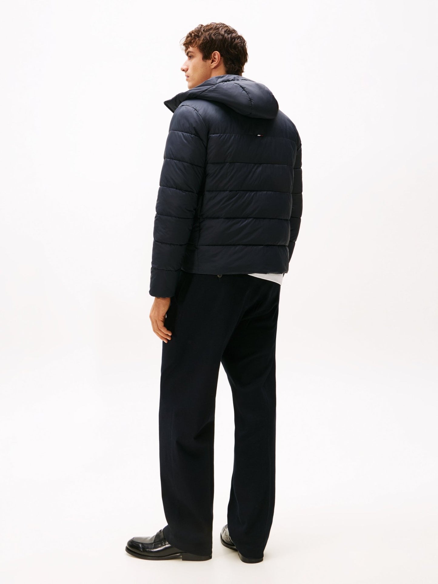 Tommy Hilfiger Mid Weight Hooded Jacket - Matt O'Brien Fashions