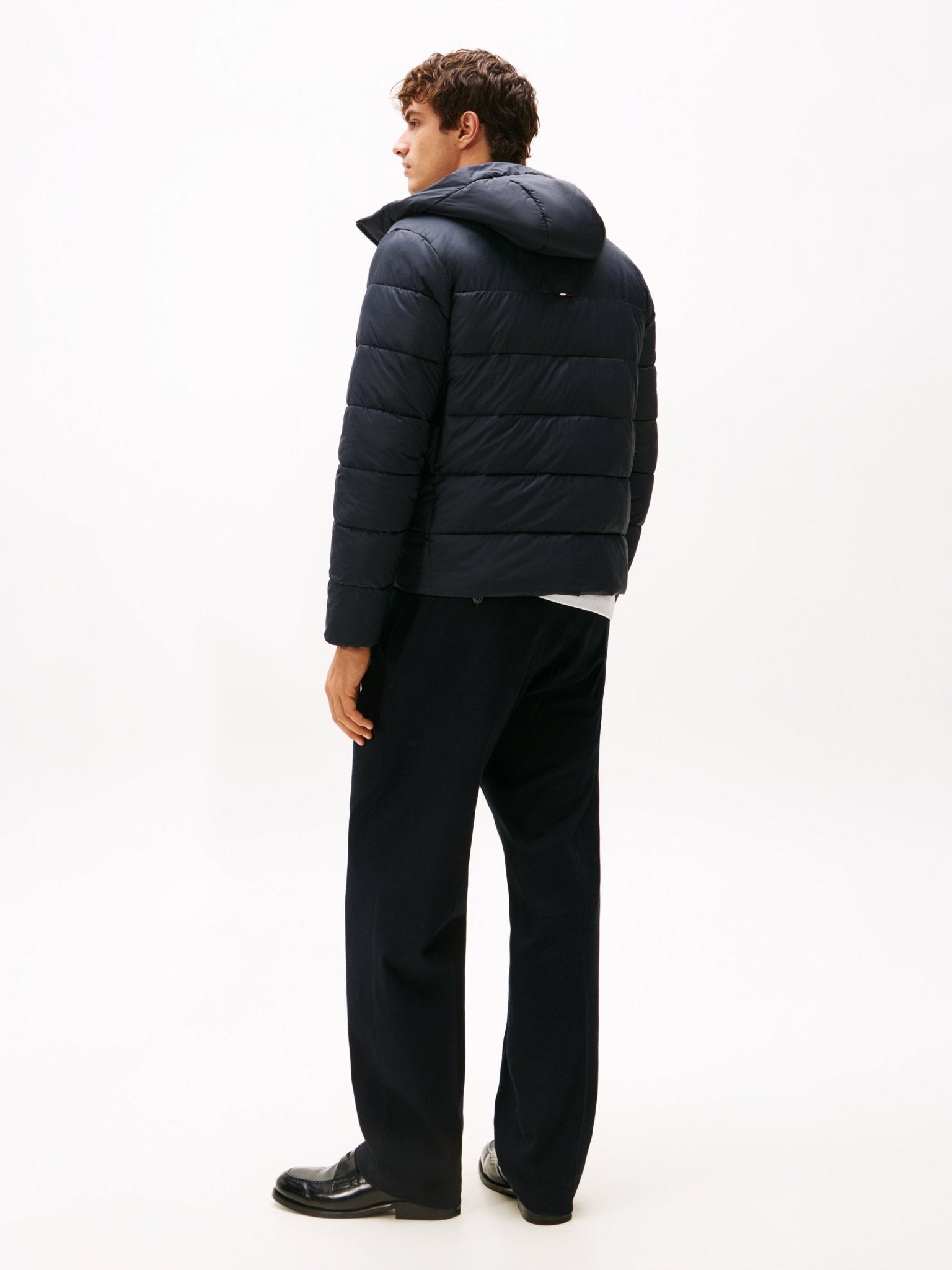 Tommy Hilfiger Mid Weight Hooded Jacket - Matt O'Brien Fashions