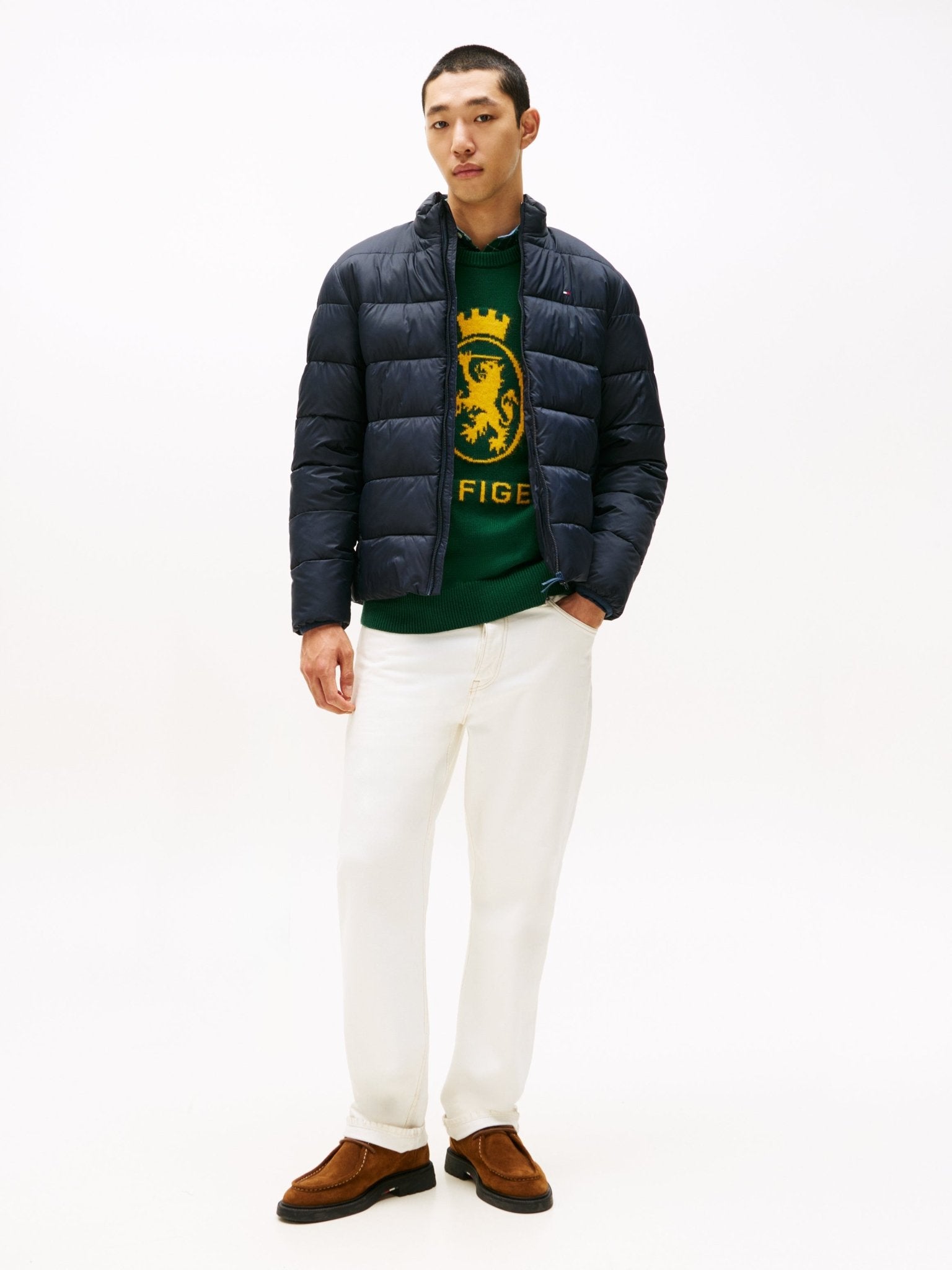 Tommy Hilfiger Mid Weight Stand Collar Jacket - Matt O'Brien Fashions