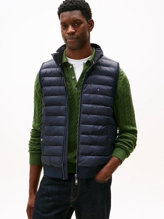 Tommy Hilfiger Mix Media Vest - Matt O'Brien Fashions