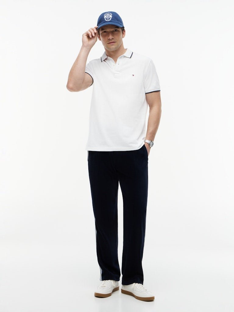 Tommy Hilfiger Pique Undercollar Reg Polo - Matt O'Brien Fashions