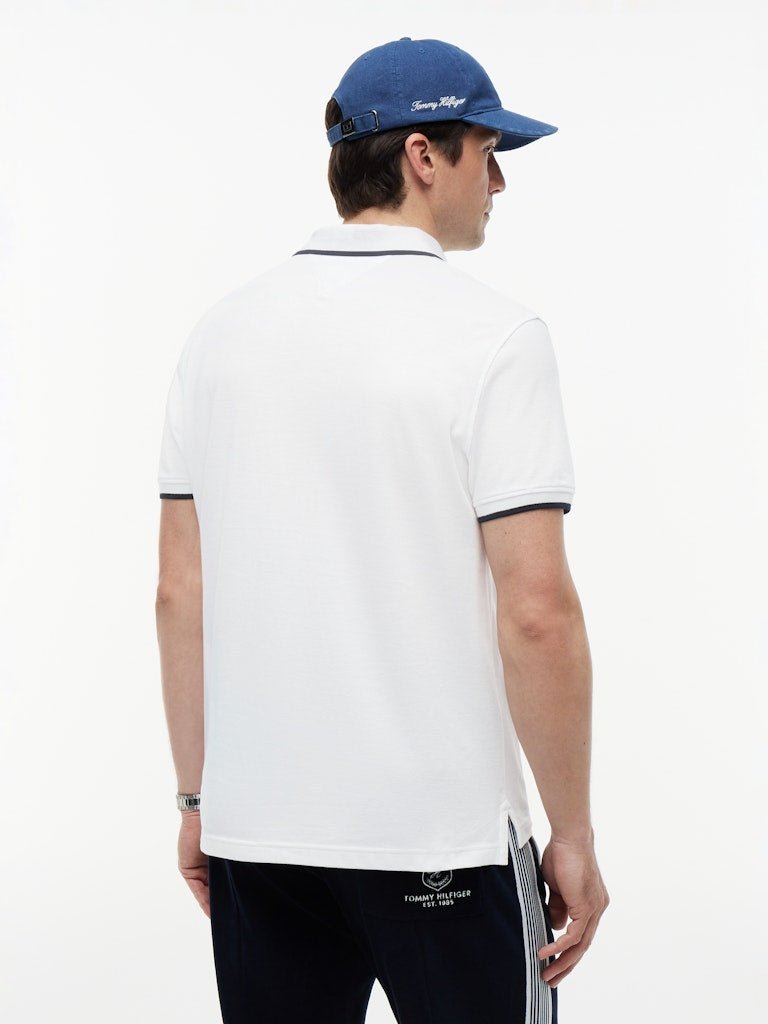 Tommy Hilfiger Pique Undercollar Reg Polo - Matt O'Brien Fashions