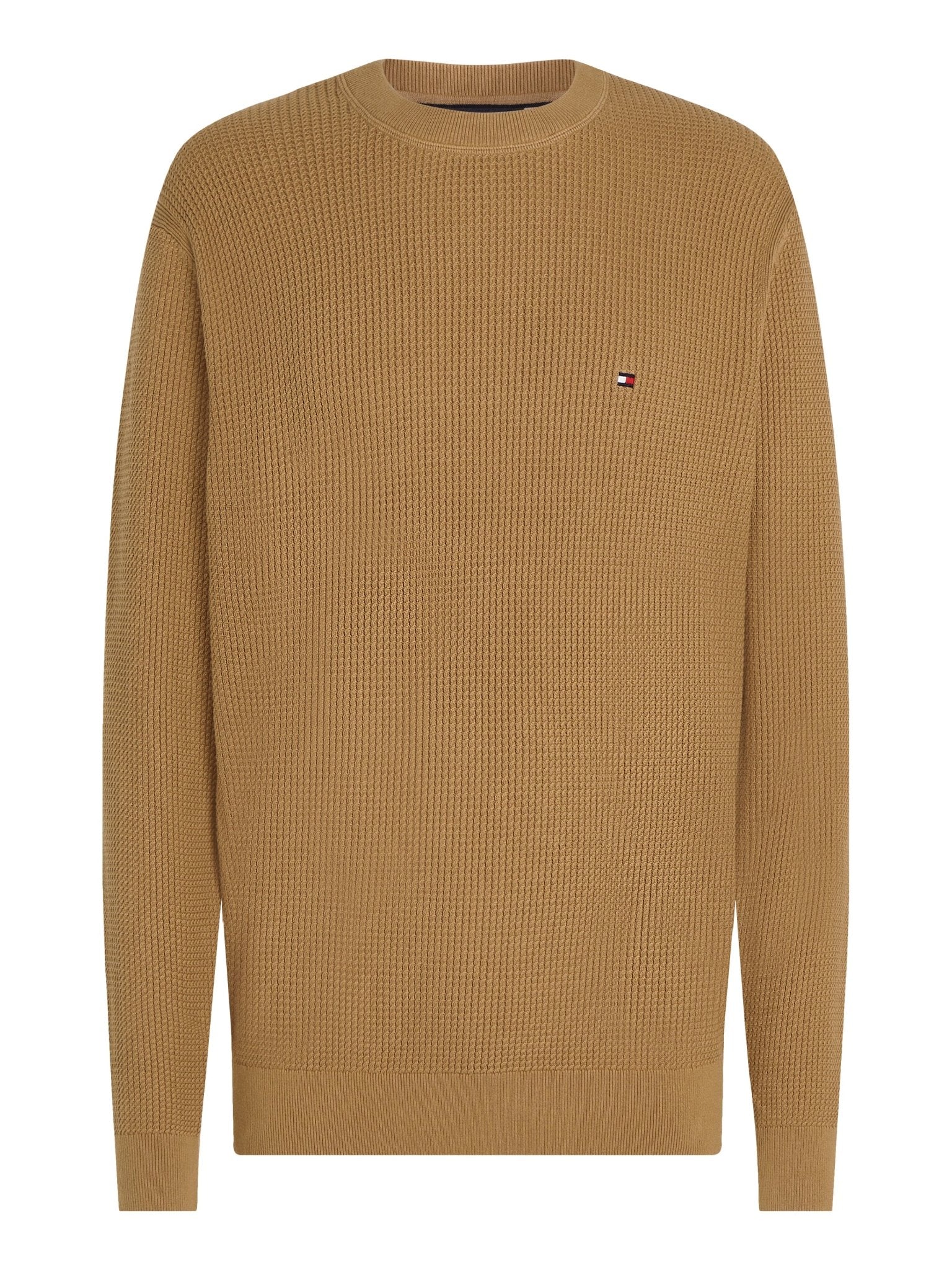 Tommy Hilfiger Structure Crew Neck Jumper - Matt O'Brien Fashions
