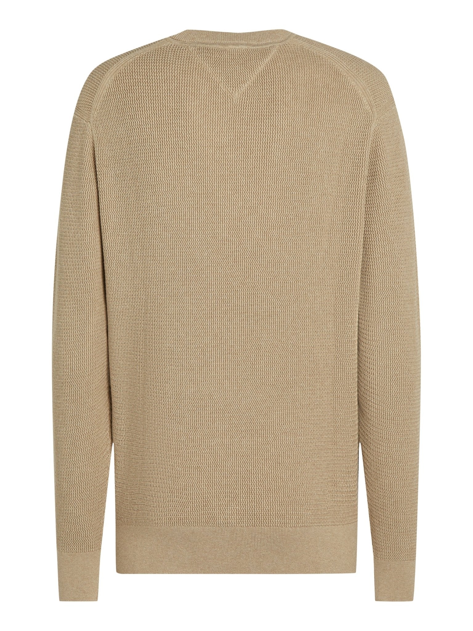 Tommy Hilfiger Structured Crew Neck Jumper - Matt O'Brien Fashions