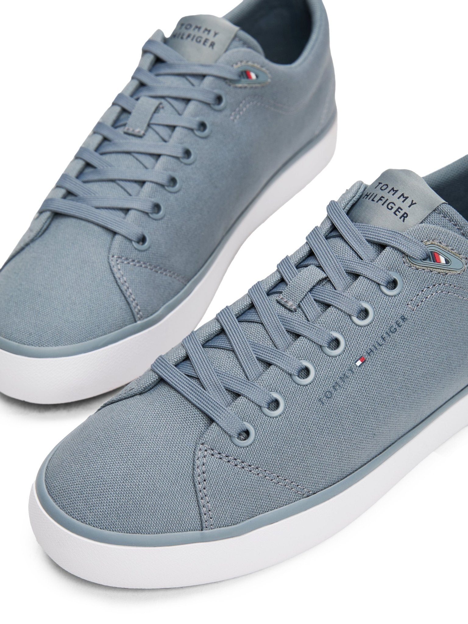 Tommy Hilfiger TH Canvas Lace Sneaker - Matt O'Brien Fashions