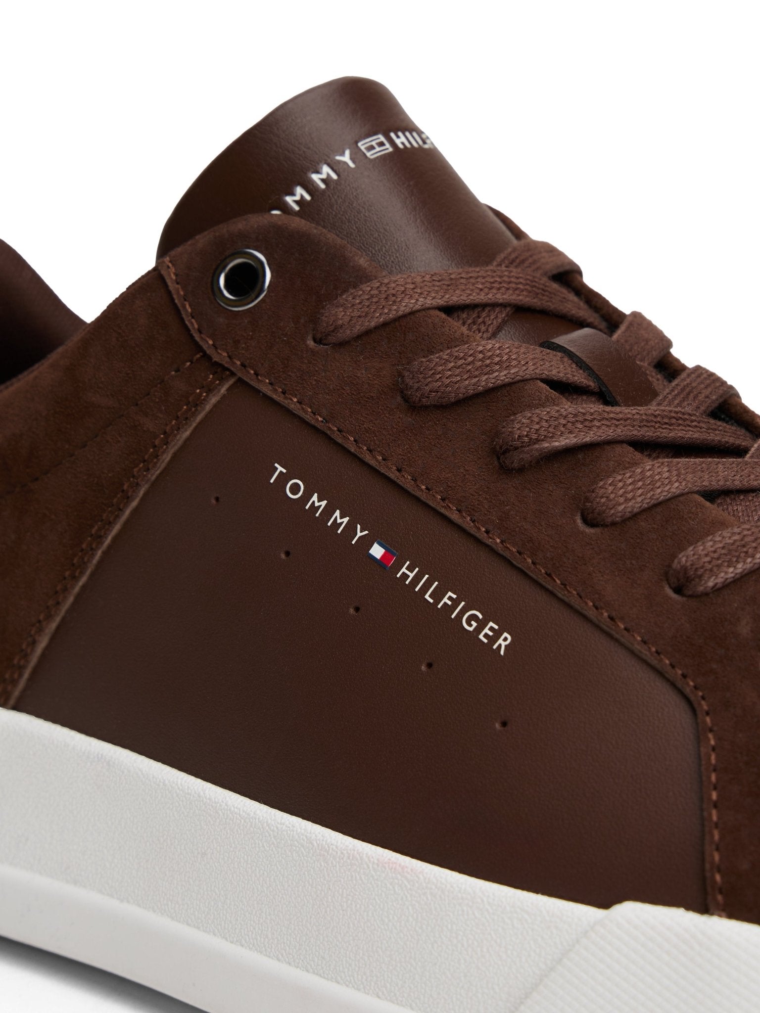 Tommy Hilfiger TH Court Nubuck Mix Sneaker - Matt O'Brien Fashions