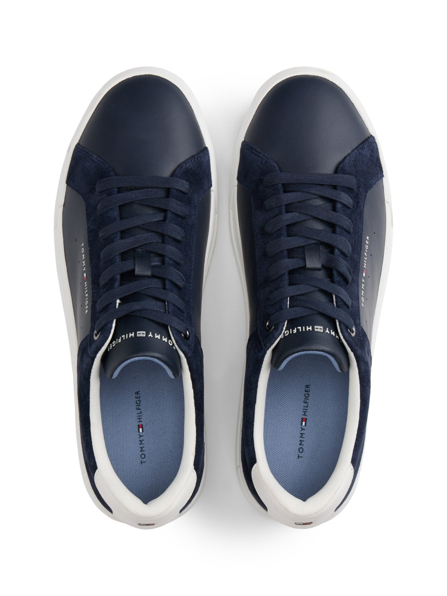 Tommy Hilfiger TH Court Nubuck Mix Sneaker - Matt O'Brien Fashions