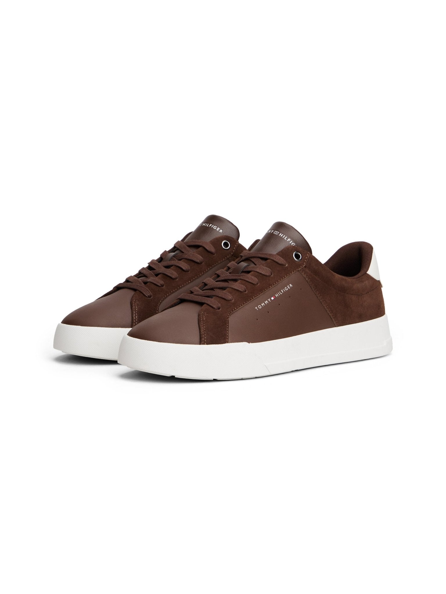 Tommy Hilfiger TH Court Nubuck Mix Sneaker - Matt O'Brien Fashions